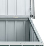 vidaXL Boîte de rangement de jardin Vert 129x67x65 cm