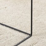vidaXL Tapis OVIEDO à poils courts beige Ø 80 cm