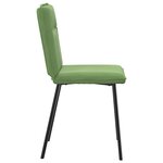 vidaXL Chaises à manger lot de 4 vert clair velours