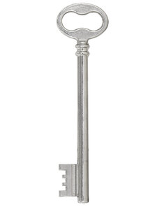 THIRARD - Clé n°232 6 gorges pour serrure en applique - THIRARD