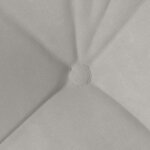 vidaXL Coussins de siège 4 Pièces Gris clair 40 x 40 cm