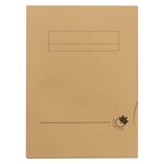 Sous-dossier 2 rabats kraft oxford 24 x 32 cm - paquet de 50
