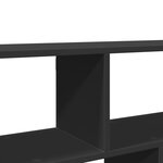 vidaXL Étagère murale noir 100x25x50 cm bois d'ingénierie