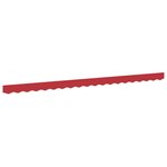 vidaXL Valance de store pour cadre de 4 5 m Rouge 4 3x0 2 m