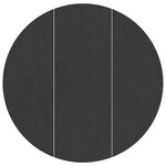 vidaXL Tapis de piscine Noir Ø 306 cm Géotextile en polyester