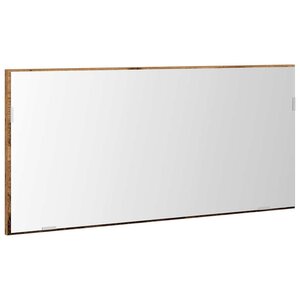 vidaXL Miroir Bois ancien 80 x 37 cm Verre et Bois Ingénierie