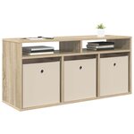 vidaXL Basboard avec tiroir Chêne Sonoma 102 x 32 x 48 5 cm