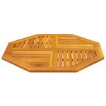 vidaXL Dessus de table 90x90x2 2 cm octogonal bois massif d'acacia
