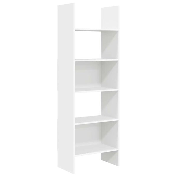 vidaXL Bibliothèque Blanc 60x35x180 cm Bois d’ingénierie