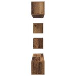 vidaXL Ensemble meuble TV 6 Pièces Bois Ancien Bois d'ingénierie