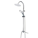 RIDDER Ensemble de douche sous forme de pluie Cannes chrome