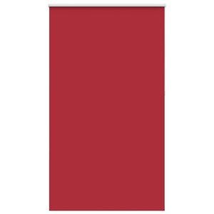 vidaXL Store enrouleur occultant rouge largeur du tissu 121 6 cm