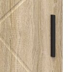 vidaXL Cabinet de salle de bain Chêne sonoma 30 x 35 x 95 cm