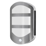 ENDURA STYLE PLATE WALL SENSOR Applique Extérieure13w=600lm - Acier Inoxydable