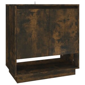 vidaXL Buffet Chêne fumé 70x41x75 cm Bois d'ingénierie