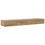 vidaXL Tiroirs de lit en chêne artisan 140x36 5x16 5 cm en bois d'ingénierie