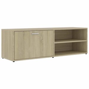 vidaXL Meuble TV Chêne sonoma 120x34x37 cm Bois d’ingénierie