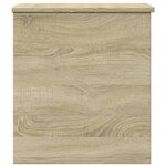 vidaXL Boîte de rangement chêne sonoma 40x42x46 cm bois d'ingénierie