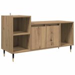vidaXL Meuble TV Chêne artisanal 100 x 35 x 55 cm Bois d'ingénierie