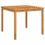 vidaXL Ensemble de salle à manger pour jardin 5 Pièces Marron