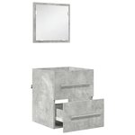 vidaXL Cabinet de salle de bain 41 x 38.5 x 48 cm Bois d'ingénierie