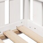vidaXL Cadre de lit d'enfants forme de maison sans matelas 70x140 cm