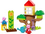 LEGO DUPLO - Ensemble de jardin et cabane dans l'arbre de Peppa Pig - 10431