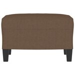 vidaXL Repose-pied Marron 60x50x41 cm Tissu