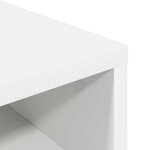 vidaXL Basboard avec tiroir Blanc 72 x 22 5 x 38 cm