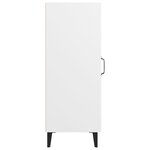 vidaXL Buffet Blanc 34 5x34x90 cm Bois d'ingénierie