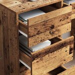 vidaXL Bureau Bois Ancien 90 x 37 5 x 75 cm Bois d'ingénierie