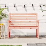 vidaXL Banc de jardin 109x48x91 5 cm bois massif de douglas