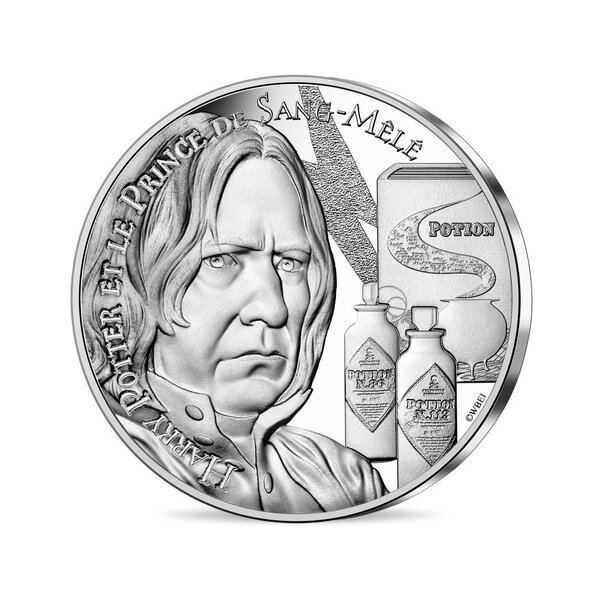 HARRY POTTER - HARRY POTTER ET LE PRINCE DE SANG-MÊLE- Monnaie de 10€ Argent