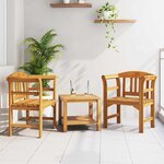 vidaXL banc Finition à l'huile naturelle 68 5 x 46 x 82 5 cm