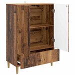 vidaXL Buffet Bois ancien 66 x 34 5 x 95 cm Bois d'ingénierie