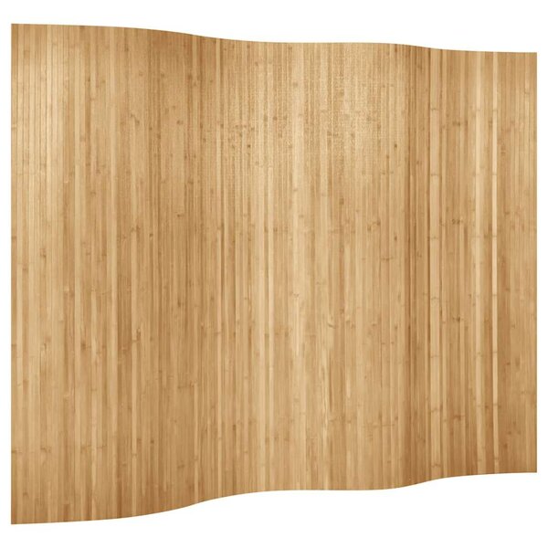 vidaXL Cloison de séparation Bambou 250 x 165 cm Naturel