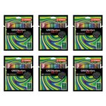 Etui de 24 crayons de couleur GreenColors Arty hexagonal en bois certifie FSC mine 3mm x 6 STABILO