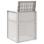 vidaXL Chaises de jardin salle à manger 2 Pièces Blanc et crème PP