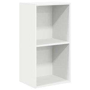 vidaXL Bibliothèque blanc 40x30x76 5 cm bois d'ingénierie