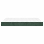 vidaXL Matelas de lit à ressorts ensachés 140x220x20 cm velours