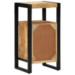 vidaXL Meuble de Salle de Bain Marron Bois de manguier massif