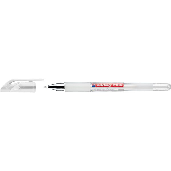 Roller à Encre Gel 2185 Blanc Pointe 0 7 mm EDDING