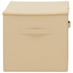 vidaXL Boîte de rangement 24 pc Tissu intissé 60 x 43 x 35 cm 90 3 L