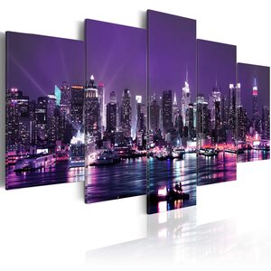 Tableau - purple sky l x h en cm 200x100