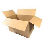 Lot de 125 caisses cartons américaine 600 x 400 x 400 mm