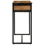 vidaXL Table console Marron 90 x 35 x 75 cm bois de manguier massif