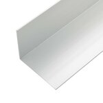vidaXL Cornière de terrasse 5 Pièces Aluminium 170 cm Argenté