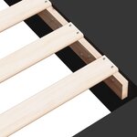 vidaXL Cadre de lit sans matelas noir 120x200 cm