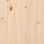 vidaXL Cadre de lit sans matelas 100x190 cm bois de pin massif