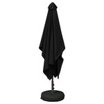 vidaXL Parasol de jardin avec base 200 x 300 cm Polyester